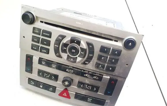 Peugeot 407 Screen/display/small screen 9660647677 96606476yp