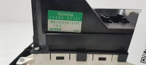 Toyota Avensis T250 Climate control unit 5590005121 MB1465703780