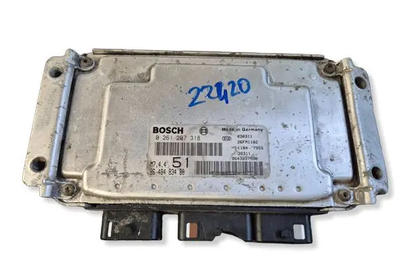Citroen Xsara Picasso Engine control unit/module 0261207318 9648483480