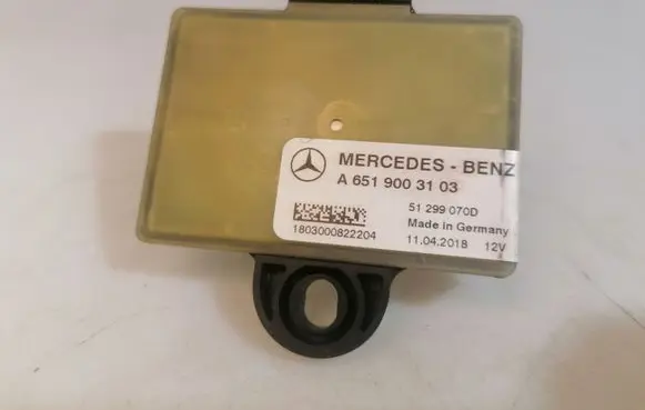 Mercedes-Benz GLE (W166 - C292) Glow plug pre-heat relay A6519003103