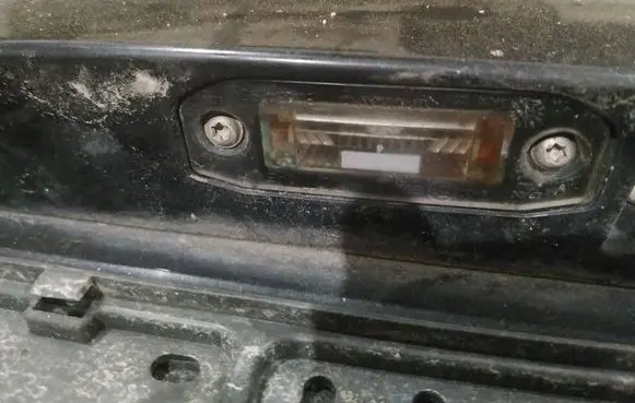 Volvo S40 Number plate light 