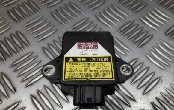 ESP acceleration yaw rate sensor