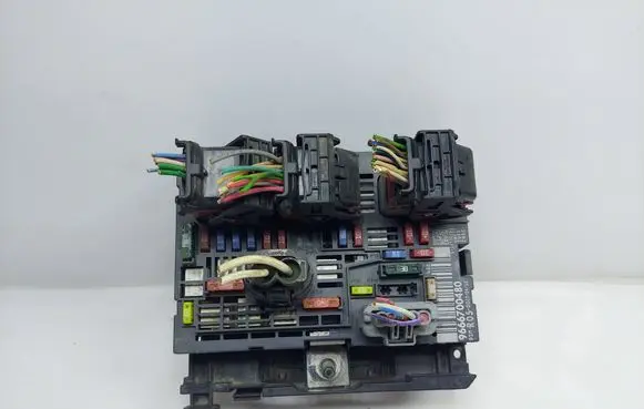 Citroen C4 I Fuse module 9666700480 12750581