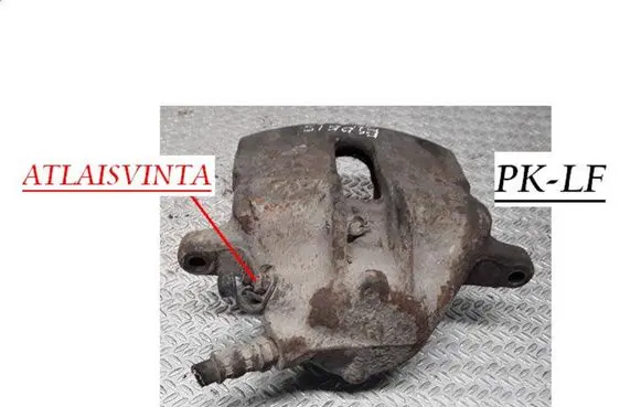 Renault Megane I Front brake caliper A5697