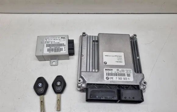 BMW 3 E46 Engine ECU kit and lock set 6988104 61356988104 7563923