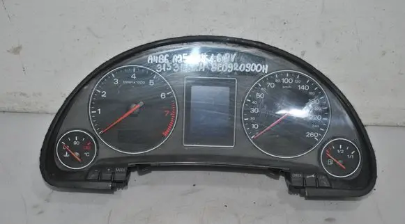 Audi A4 S4 B6 8E 8H Speedometer (instrument cluster) 0263626021 8E0920900H 5133050448