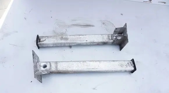 Citroen C4 II Front bumper support beam 