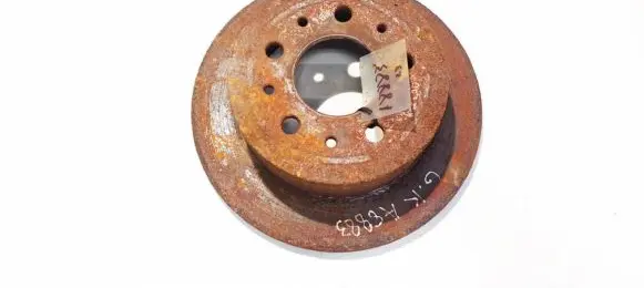 Citroen Jumper Rear brake disc neventiliuojamas
