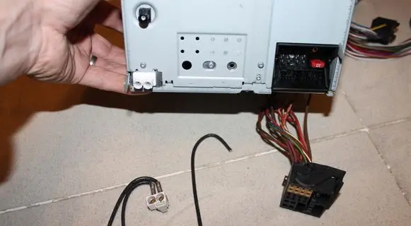 Volkswagen PASSAT CC Sound system wiring loom 3C8035195F RCD510