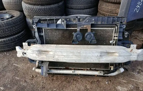 Audi A6 S6 C6 4F Radiator support slam panel 1857769007 ZSTE220BH10 4F0121283