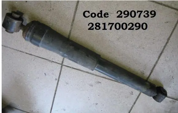Renault Laguna II Rear shock absorber/damper 290739 281700290