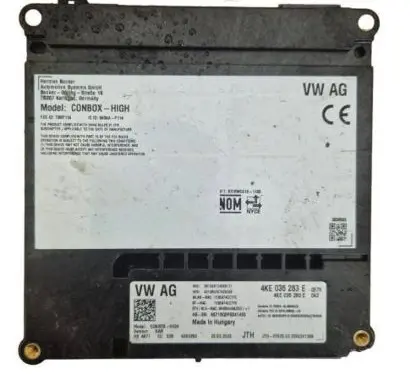 Audi A4 S4 B9 SOS control module 4KE035283E
