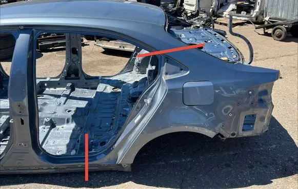 Toyota Corolla E210 E21 Rear quarter panel