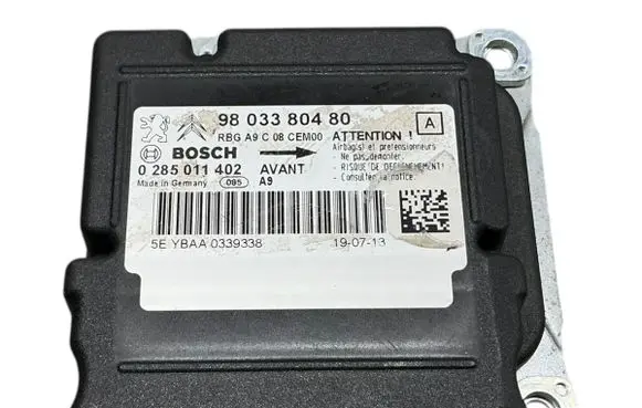 Peugeot 208 I Airbag control unit/module 9803380480 0285011402 5YBAA0339338