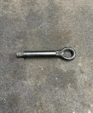 Towing hook eye