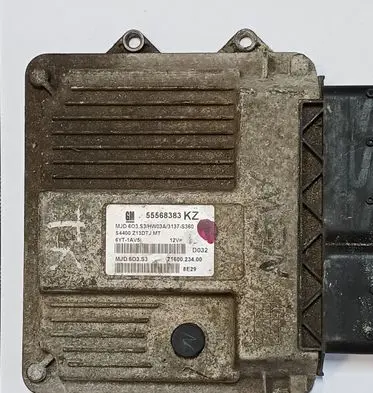 Opel Corsa D Engine control unit/module 55568383 MJD603S3 55568383KZ
