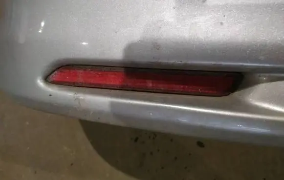 Toyota Avensis Verso Rear tail light reflector 