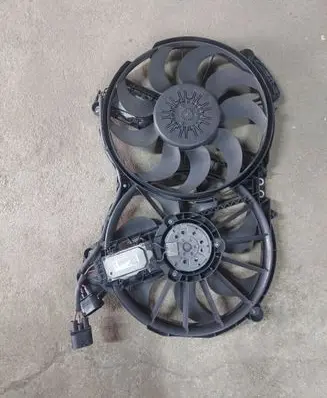 Audi A6 S6 C6 4F Electric radiator cooling fan 4F0959455K 4F0910801B 1137328364