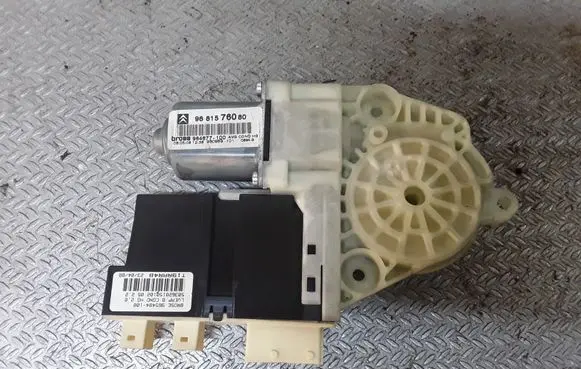 Front door window regulator motor