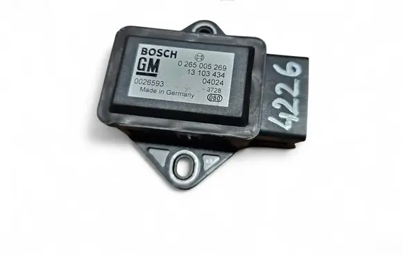 Opel Meriva A ESP acceleration yaw rate sensor 13103434 0265005269