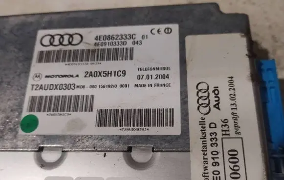 Audi A6 S6 C6 4F Other control units/modules 4E0862333C 4E0910333D