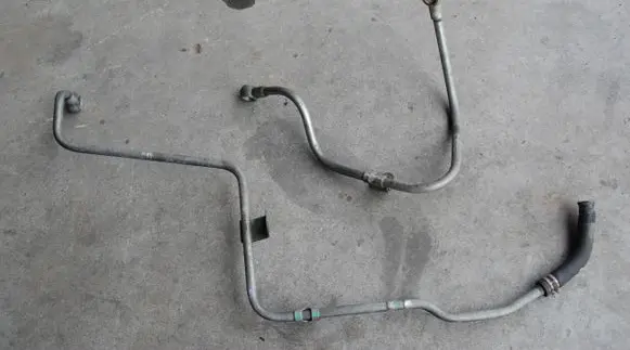 Mitsubishi Pajero Turbo turbocharger oiling pipe/hose 170KM