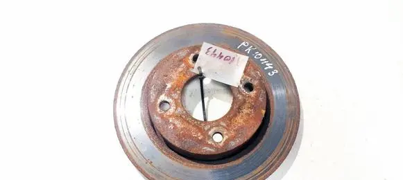 Mitsubishi Colt Front brake disc ventiliuojamas