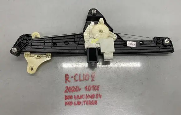 Renault Clio V Front window lifting mechanism without motor 807216723R