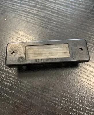 BMW 5 E34 Number plate light 63261378056