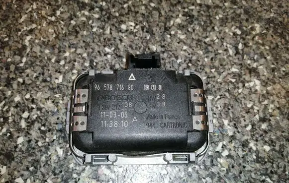 Citroen C5 Rain sensor 9657871680