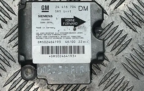 Toyota Corolla E120 E130 Airbag control unit/module 24416704 1923594 DMS02464193