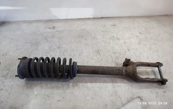 Front shock absorber with coil spring