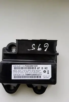 Chrysler 200 Airbag control unit/module P56038972AE 39754C TNRMF338401271