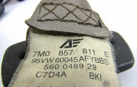 Ford Galaxy Rear seatbelt 7M0857811E