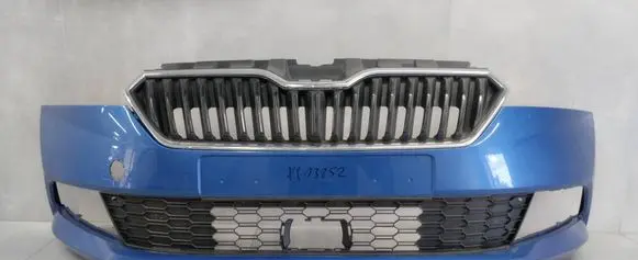 Skoda Fabia Mk3 (NJ) Front bumper 6V0807221F 12853119
