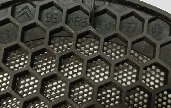 Citroen C6 Front door speaker cover trim 9648503177