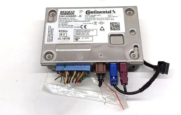 Renault Captur II Bluetooth control unit module 2591A5686R