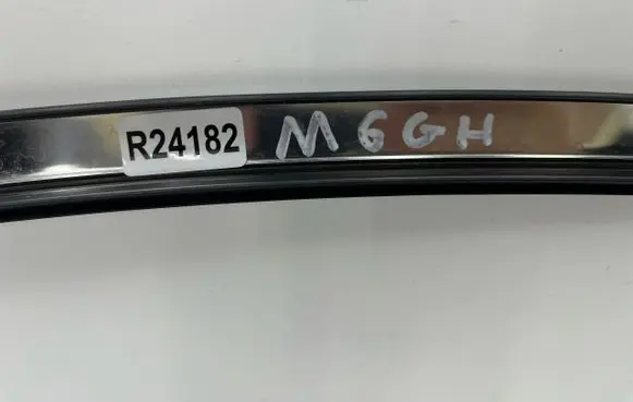 Mazda 6 Rear door glass trim molding 