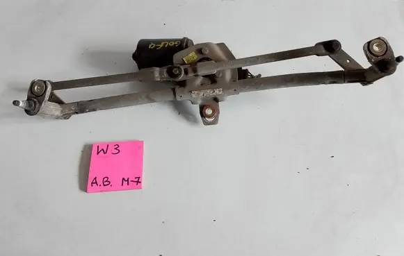 Volkswagen Golf IV Front wiper linkage and motor 1J1955113B 1J0955325A 443122235017
