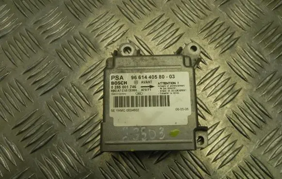 Peugeot 207 Airbag control unit/module 9661440580 G3509