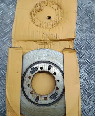 Mitsubishi Pajero Front brake disc dust cover plate 