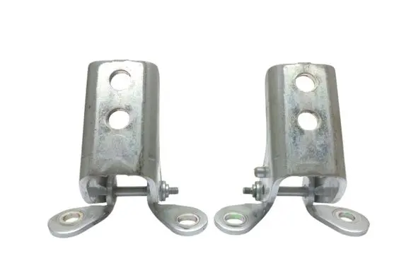 Front door hinge set