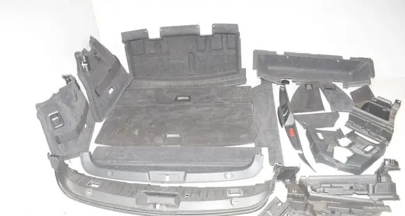 BMW 5 GT F07 Trunk/boot lower side trim panel 9167395 51479167395 7236924