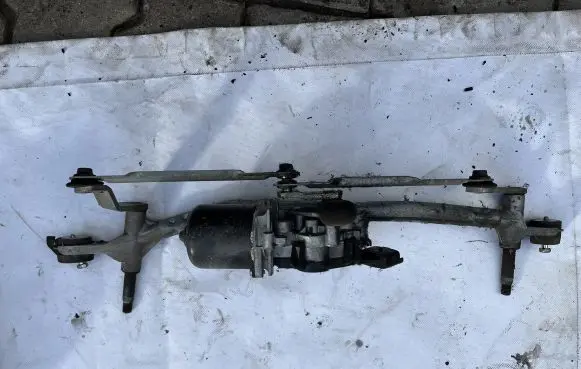 Citroen C3 Front wiper linkage and motor 9683622480