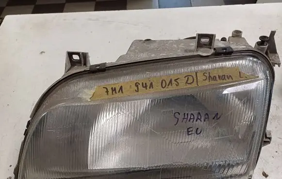 Volkswagen Sharan Headlight/headlamp 7M1941015D