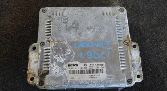 Renault Laguna II Engine ECU kit and lock set 