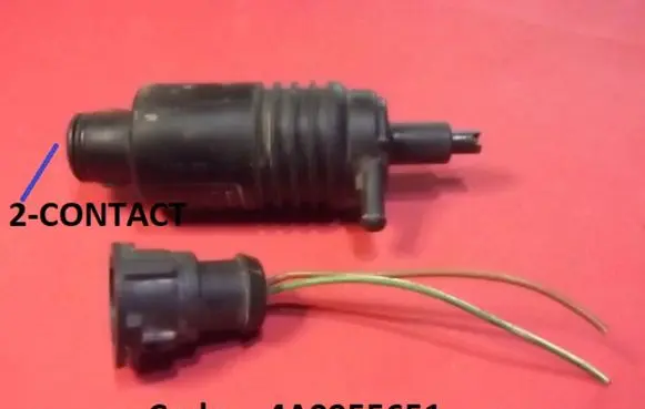 Audi 80 90 S2 B4 Windscreen/windshield washer pump 4A0955651 443971924