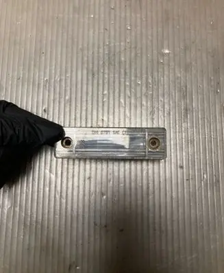 Number plate light