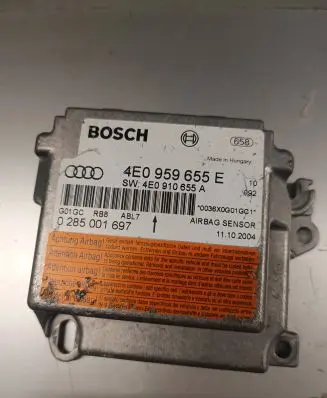 Audi A8 S8 D3 4E Airbag control unit/module 4E0959655E 4E0910655A 0285001697