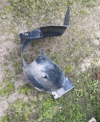 Peugeot 206 CC Front wheel arch liner splash guards 9642343880